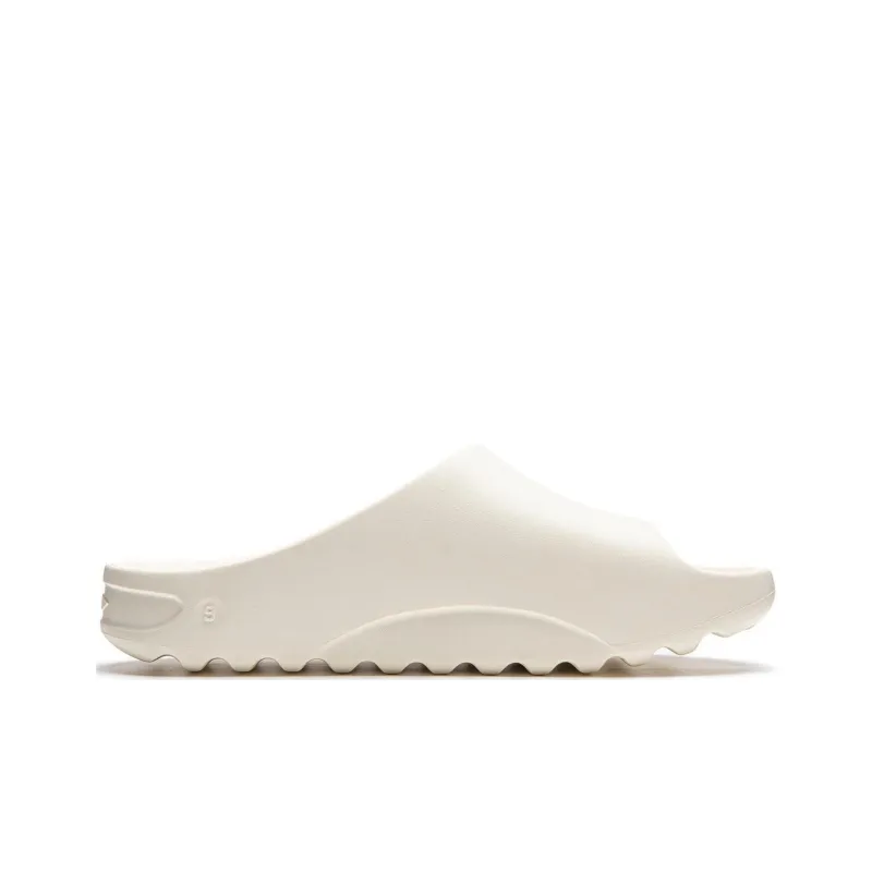 LiNing SOFT Slippers Slide Slippers Unisex Ecru-1