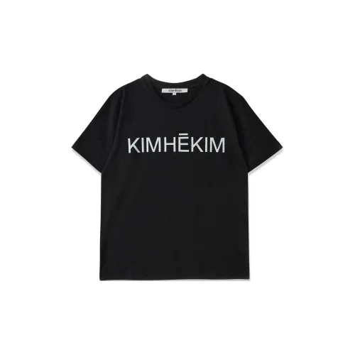 KIMHEKIM T-Shirts Unisex BLACK/Black