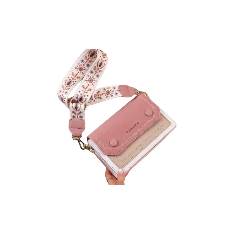 Weymond Soft Leather Shoulder Bag Crossbody Bag Backpack Women's Black/Yellow Blue/Pink Green-7