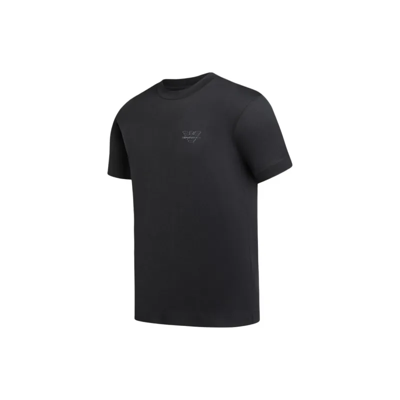 EMPORIO ARMANI SS24 T Shirt Men's Black-2