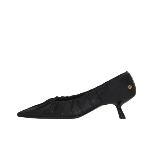 Anine Bing Nadine Leather Ballerina Shoes