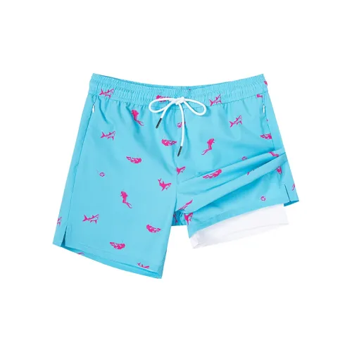 SURFCUZ Beach Shorts Men Sky Blue