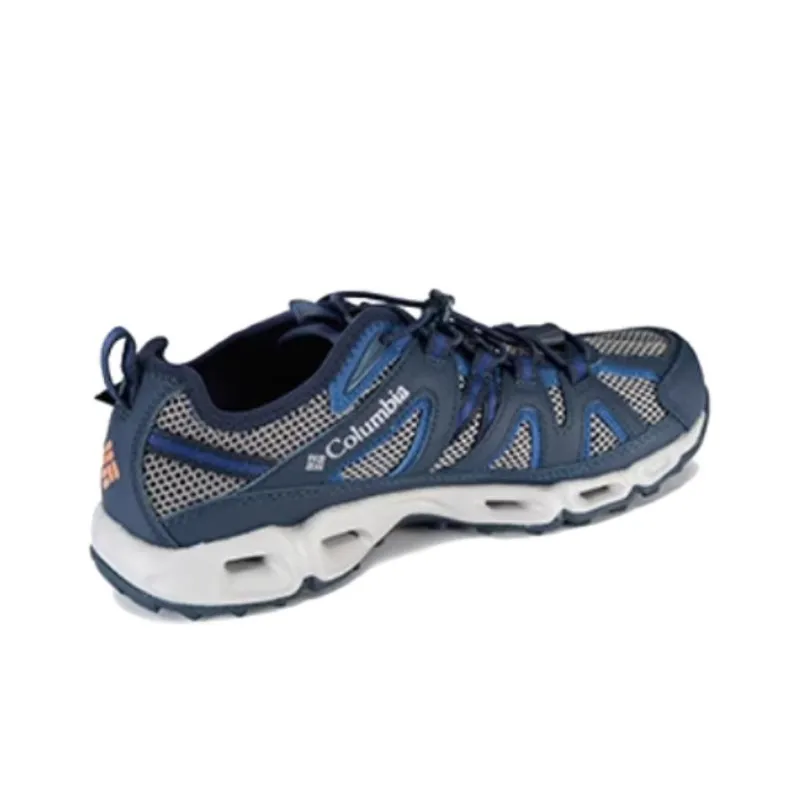 Columbia CREEL Cushioning Anti Slip And Wear Resistant Low Top Outdoor Shoes Men's Blue Gray-2
