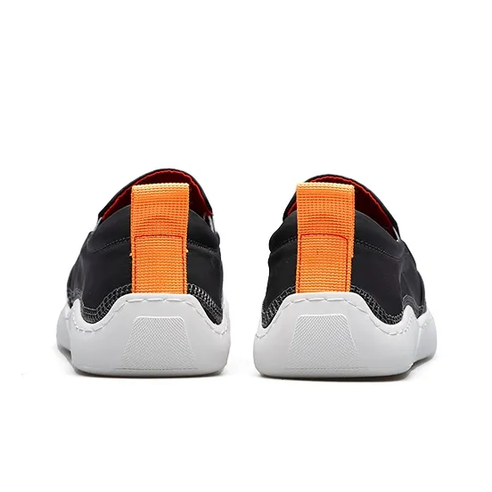PARDASAUL Canvas Shoes Men Low Top Gray/Yellow-4
