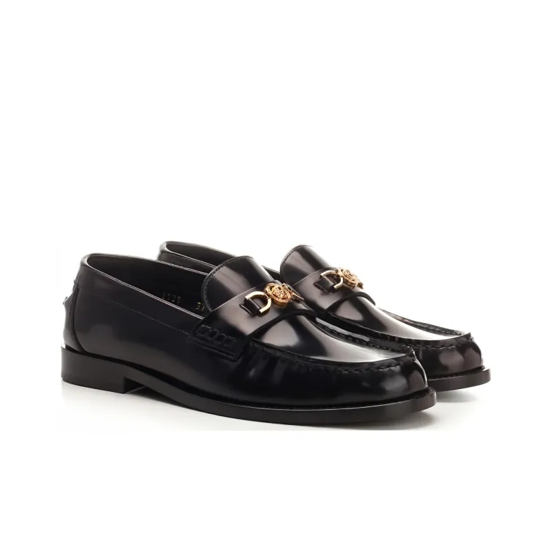 VERSACE Medusa '95 Leather Loafers-3