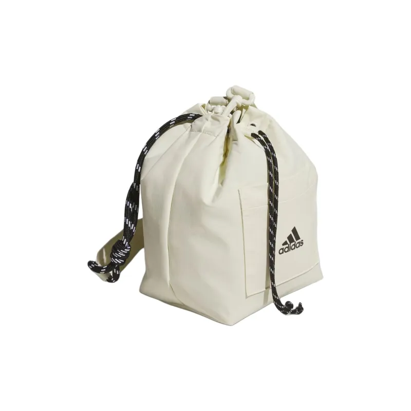 Adidas Polyamide Shoulder Bag Crossbody Bag Bucket Bag Handbag Regular Women's Ivory White-1