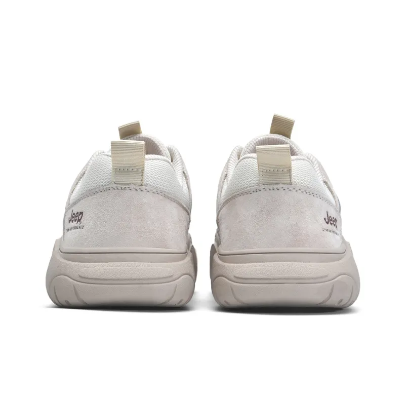 Jeep Cushioning Anti Slip Wear Resistant Breathable Lightweight Rebound Low Top Casual Shoes Unisex Sand-4