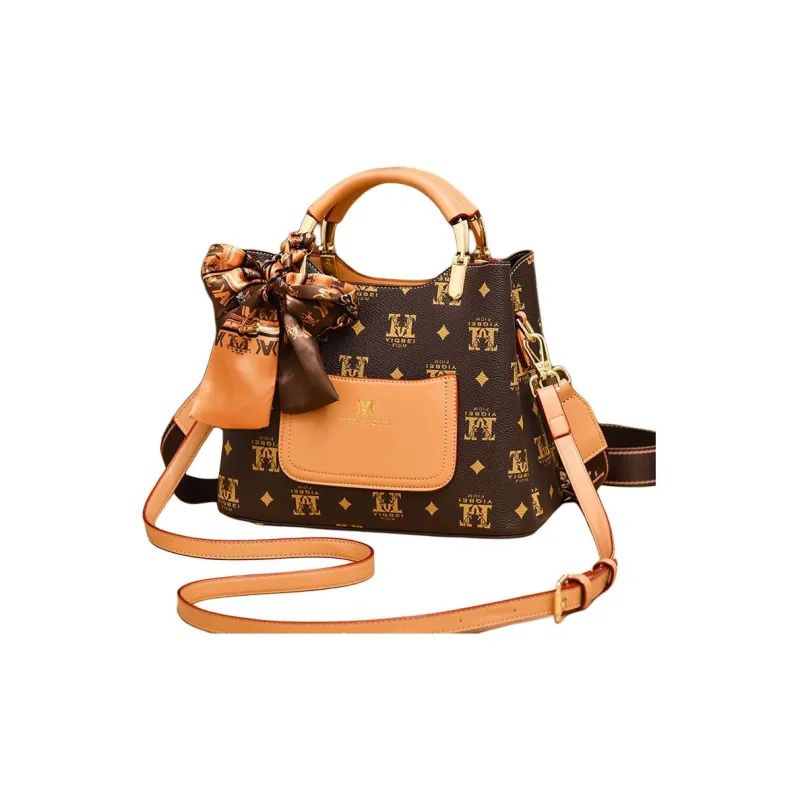 Weymond PU Handbag Shoulder Bag Crossbody Bag Backpack Women's Coffee/Earth Yellow-7