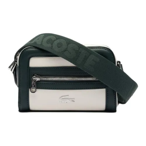 LACOSTE Shoulder Bags Green/White