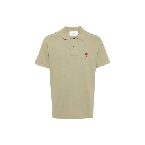 AMIPARIS Polo Shirts Men Green