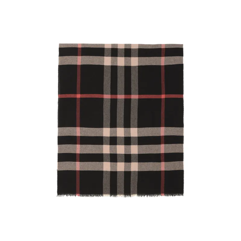 Burberry Knit Scarves Unisex Multicolor-0