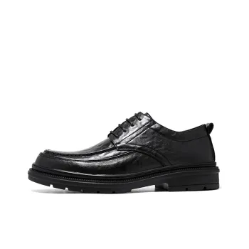 ZUWUDONG Dress Shoes Men Low Top Brown, Black
