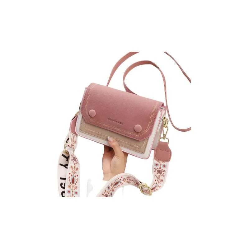 Weymond Soft Leather Shoulder Bag Crossbody Bag Backpack Women's Black/Yellow Blue/Pink Green-8