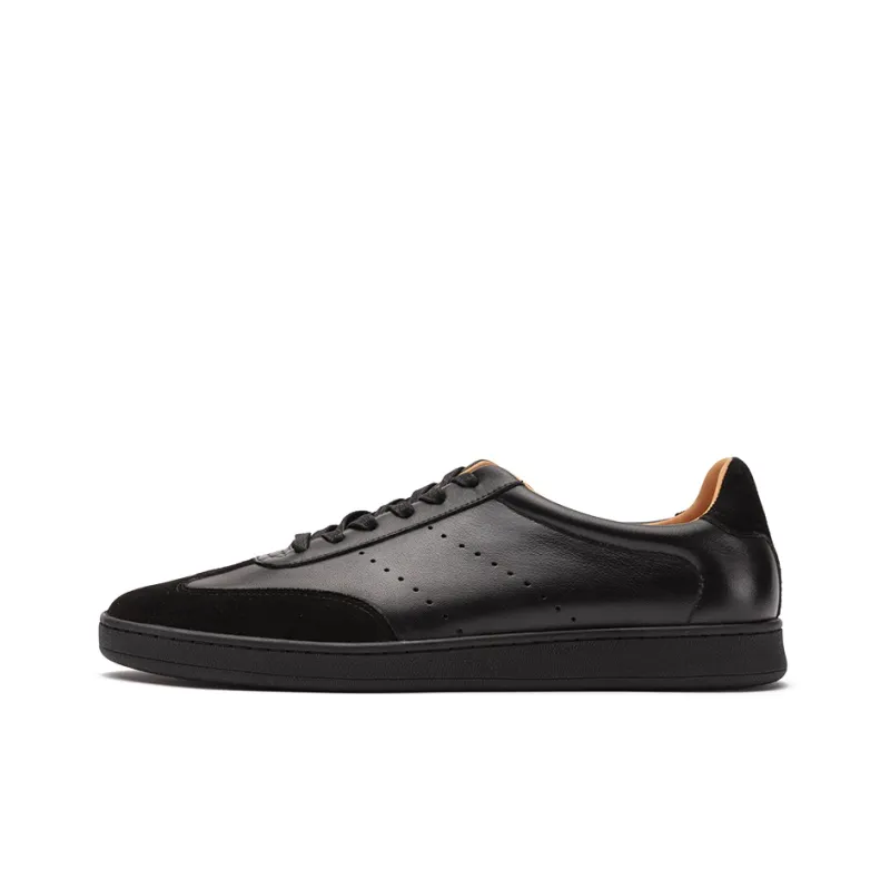 CHIORYN Low Top Skateboard Shoes Men's Black-0