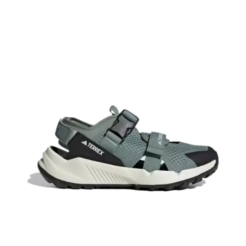 Adidas Terrex Hydroterra At Sandals Silver Green Core Black Crystal Jade-1