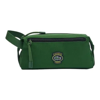 LACOSTE Recycled Polyester Makeup Bag Men's Green