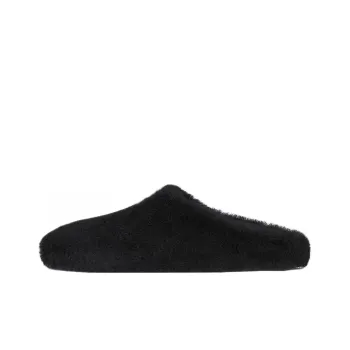 Givenchy Slide '4G   Black Shearling'