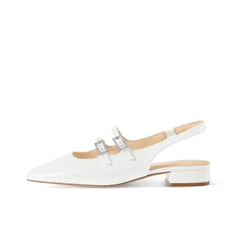 7or9 Wrap-toe Slippers Women's White