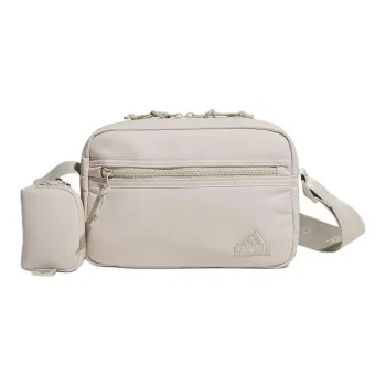 Adidas Recycled Polyester Shoulder Bag, Crossbody Bag Mini Unisex Light Gray