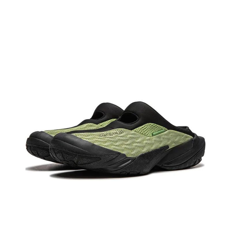 LiNing CF Tracing Collection Hiking Slipper Cushioning Wear Resistant Low Top Casual Shoes Unisex Black Green-2