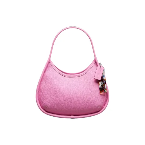 Coachtopia Ergo Recycled Leather Shoulder Bag Handbag Shoulder Bag Women's Bright Magenta