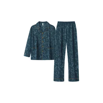 Jovini Pajama Set Men's Peacock Blue