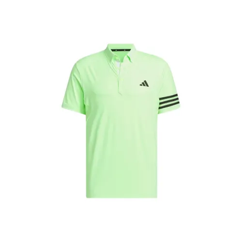 Adidas Clothing Polo Shirts Men Green