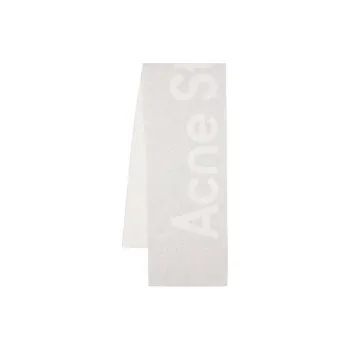 Acne Studios Knit Scarves Men's Beige