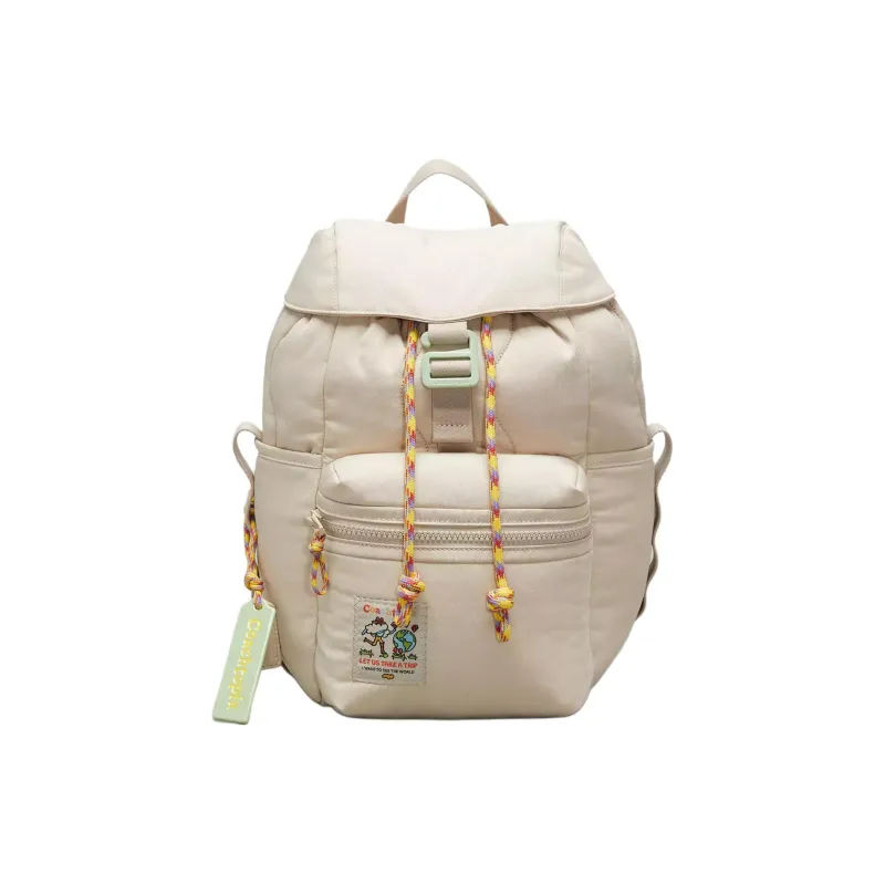Coachtopia Recycled Polyester Backpack Mini Women's Cloud White-0