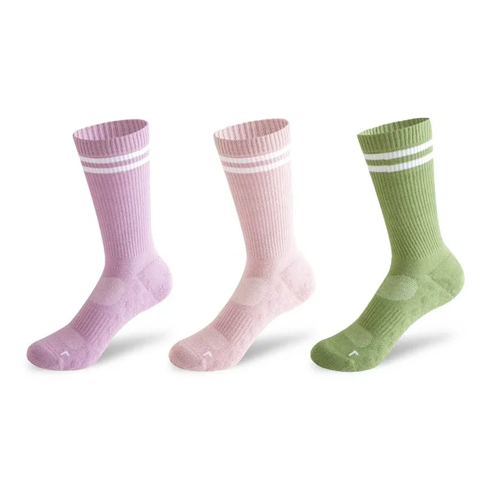 Taste The Color Mid Calf Socks Women's 3 Pack-15