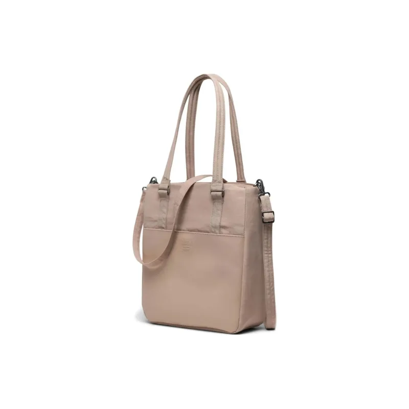 Herschel Nylon Tote Bag Shopping Bag Handbag Small Size Unisex Light Taupe-2