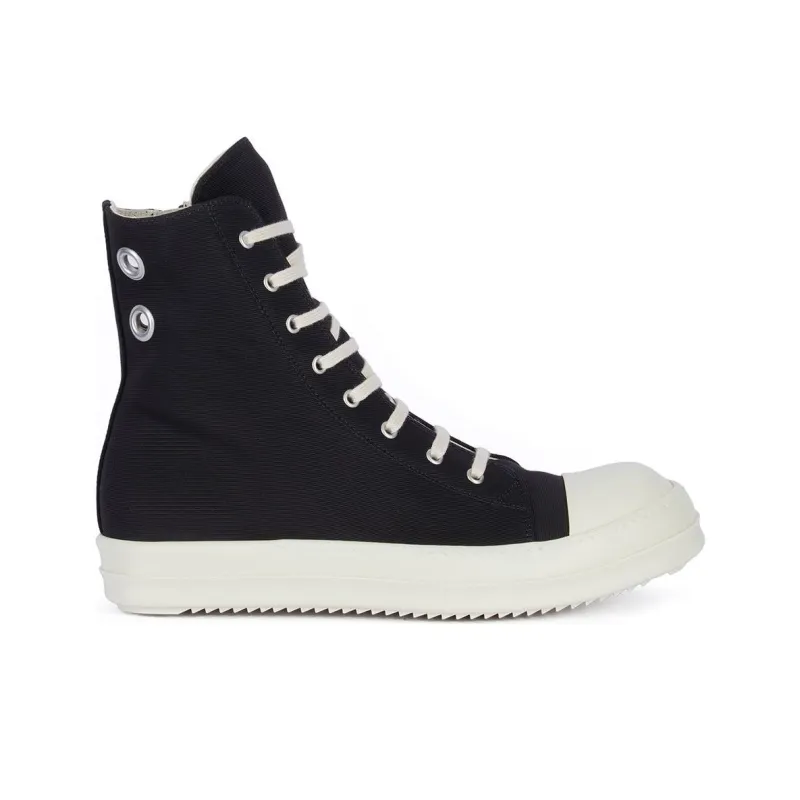 RICK OWENS/RO Lightweight High-Top Skateboard Shoes Men's Black-1
