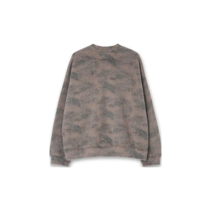 KIMHEKIM NEO COIN LOGO EMBROIDERED BRUSHED SWEATSHIRT Sweatshirt Unisex OLIVE/Olive-1
