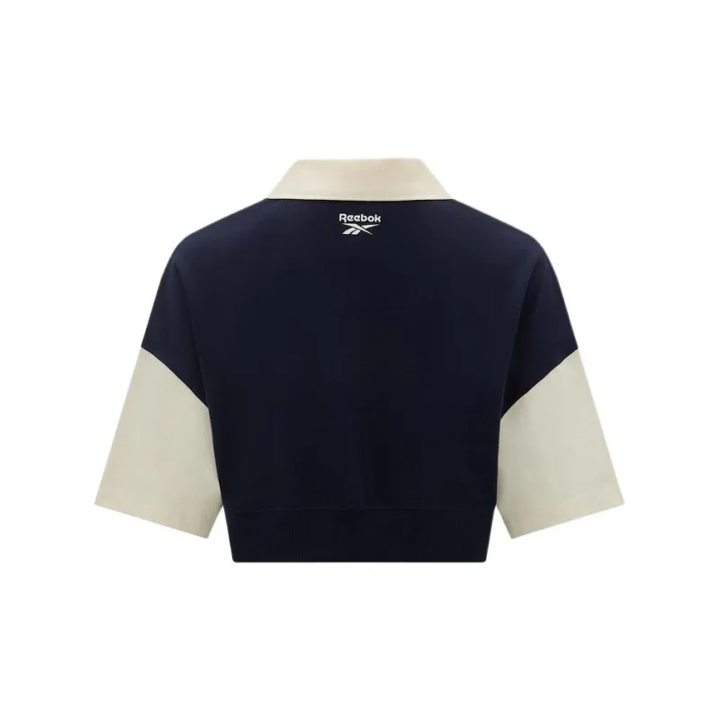Reebok Polo Shirt Women's Navy Blue-1