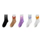 5 Pack (Light Purple+Grass Green+White Purple+White Orange+Coffee)