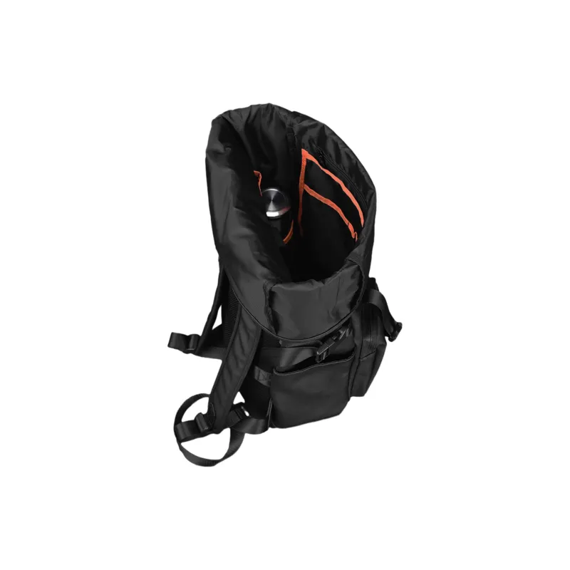 ONRF PVC Laptop Bag Backpack Large Size Unisex Black-3