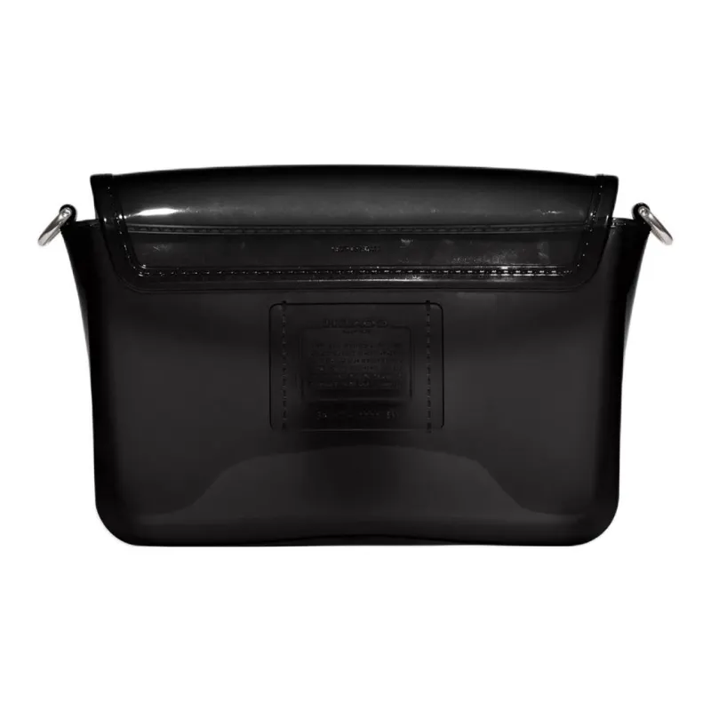 COACH Polyvinyl Chloride Jelly Bag Shoulder Bag Crossbody Bag Small Size Women's Black-2