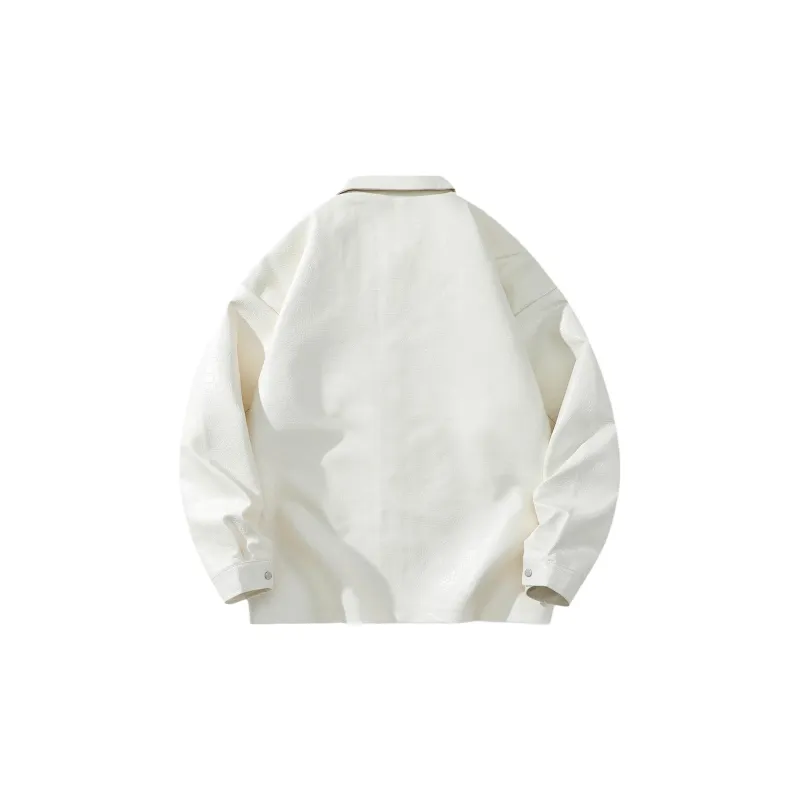 THREE BODY Leather Jacket Unisex-1