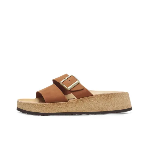 Birkenstock Slide Slippers Women's Brown