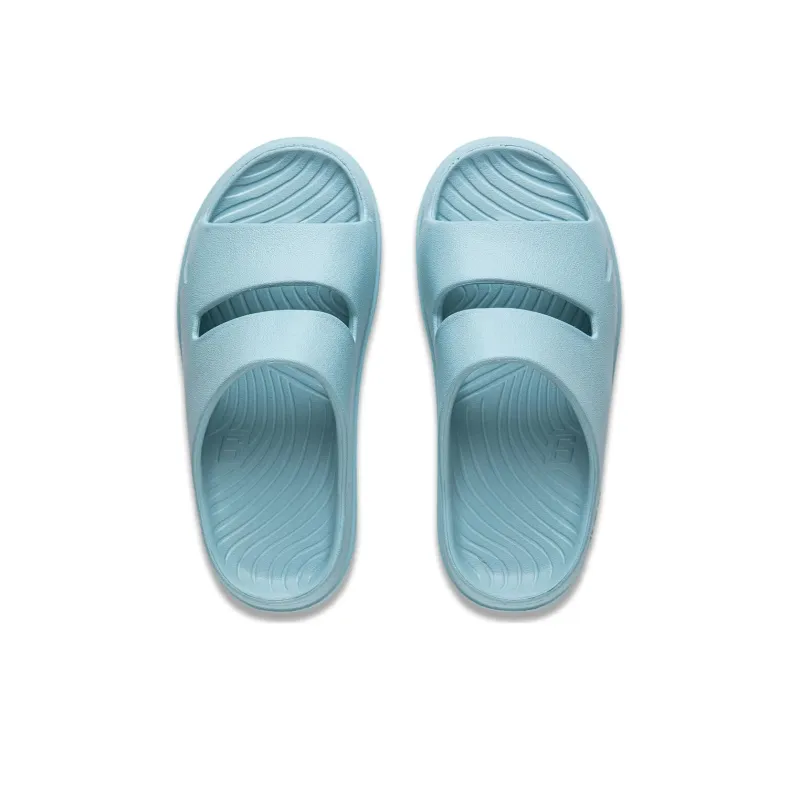 LiNing Soft Clap Slip Resistant Slide Slippers Unisex Blue-2