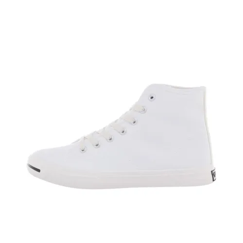 Feiyue Canvas Shoes Unisex High-Top White