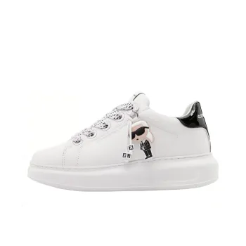 KARL LAGERFELD / Karl Lagerfeld Jeans K/Ikonic Kapri Leather Sneakers Women's