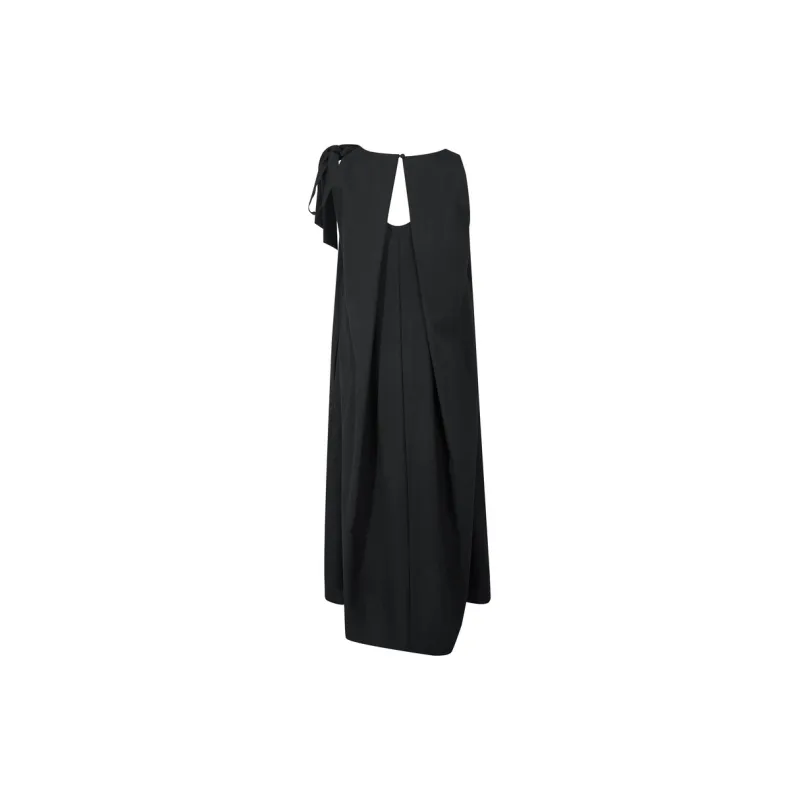 3COLOUR Sleeveless Dresses Women's Classic Black-1