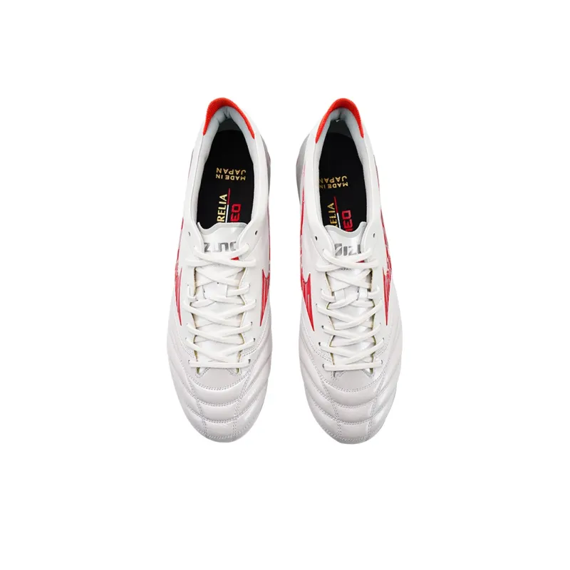 Mizuno Morelia Neo4 Iv Japan Football Soccer Cleats 'White Red'-2