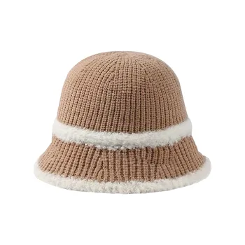Ai Jiawei Sheep Wool Blend Bucket Hats Unisex