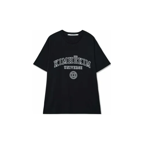 KIMHEKIM T-Shirts Unisex BLACK/Black