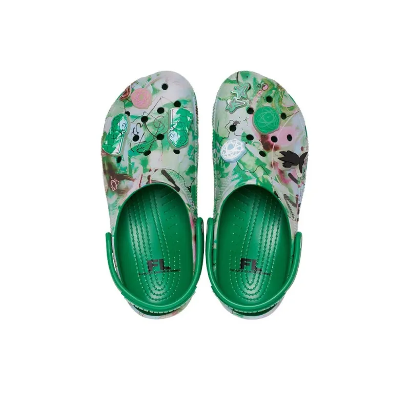 Crocs Classic Clog Futura Laboratories Green Ivy-4