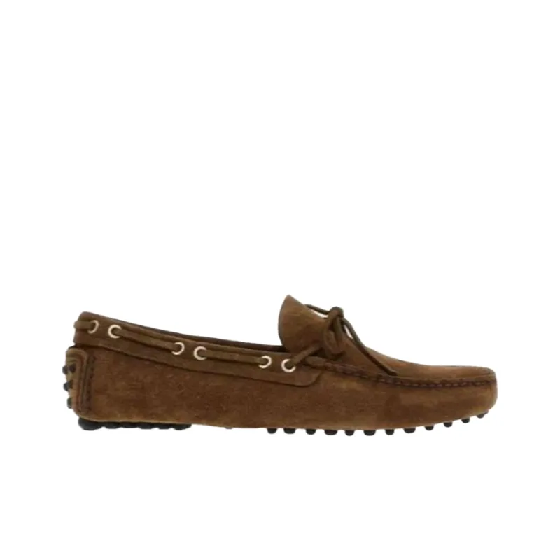Car Shoe Gommino Loafers Men's Brown-1