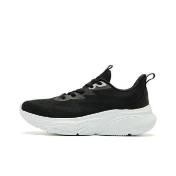 QIAODAN Yuebu 2.0 Durable Breathable Low Top Q COZY SOFT Running Shoes Women's Black White
