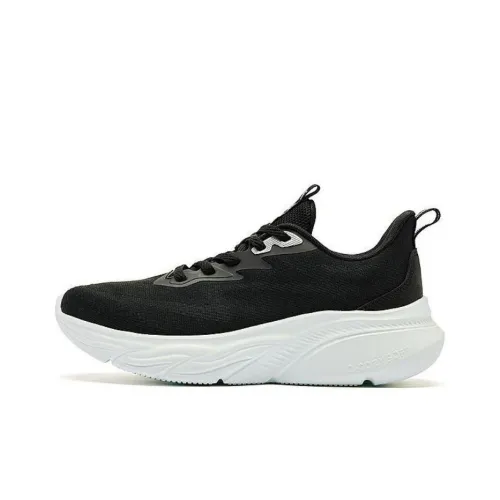QIAODAN Yuebu 2.0 Durable Breathable Low Top Q COZY SOFT Running Shoes Women's Black White